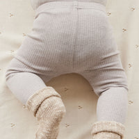 Organic Cotton Modal Everyday Legging - Icicle Marle Childrens Legging from Jamie Kay NZ