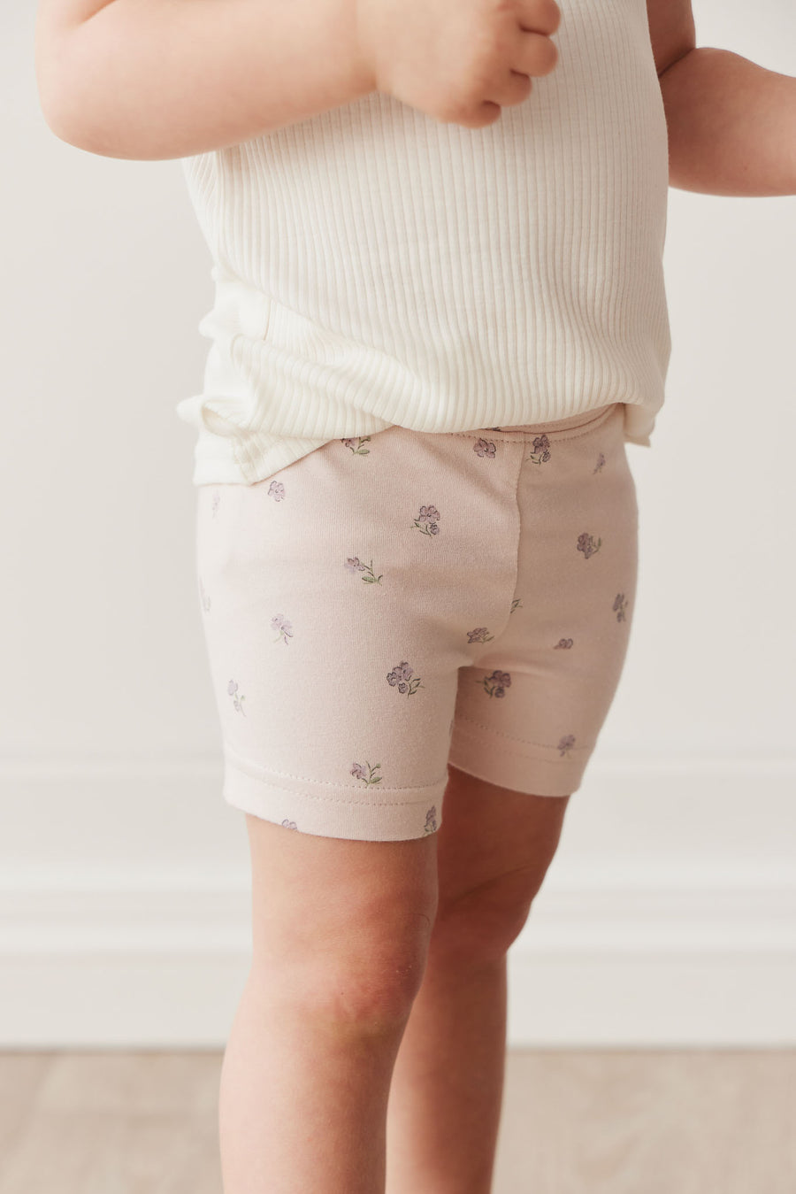 Organic Cotton Everyday Bike Short - Meredith Violet Childrens Short from Jamie Kay NZ