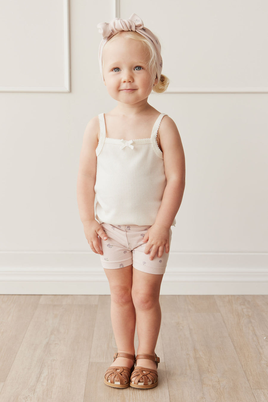 Organic Cotton Everyday Bike Short - Meredith Violet Childrens Short from Jamie Kay NZ