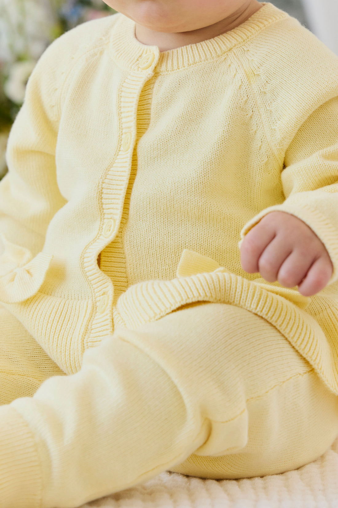 Lyla Knitted Pant - Lemonade Childrens Pants from Jamie Kay NZ