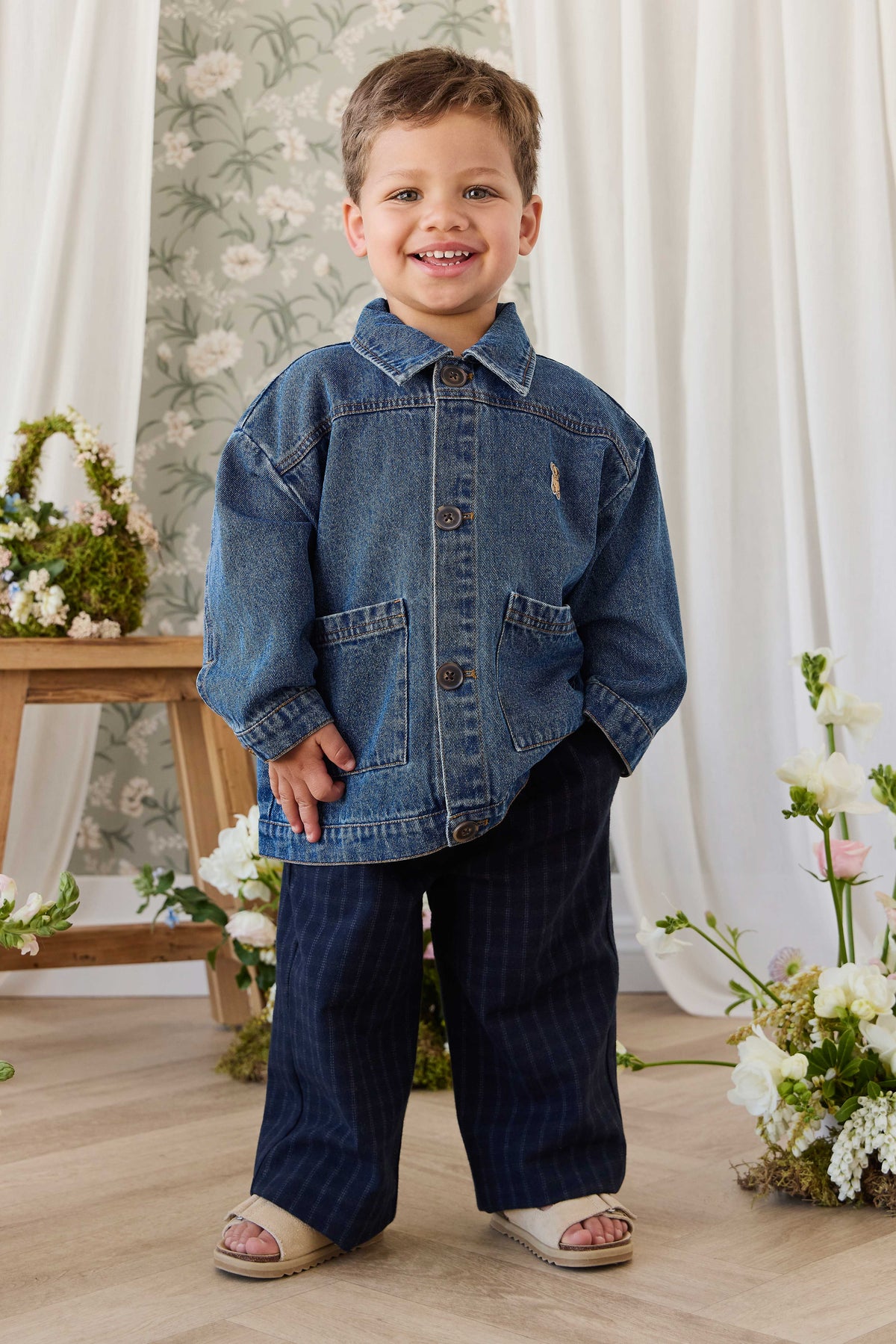 Winslow Pant - Finley Check Childrens Pants from Jamie Kay NZ