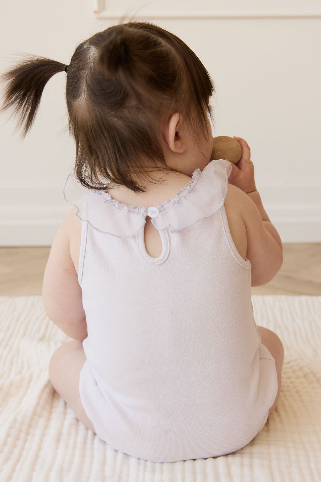 Adalyn Playsuit - Hydrangea Childrens Playsuit from Jamie Kay NZ