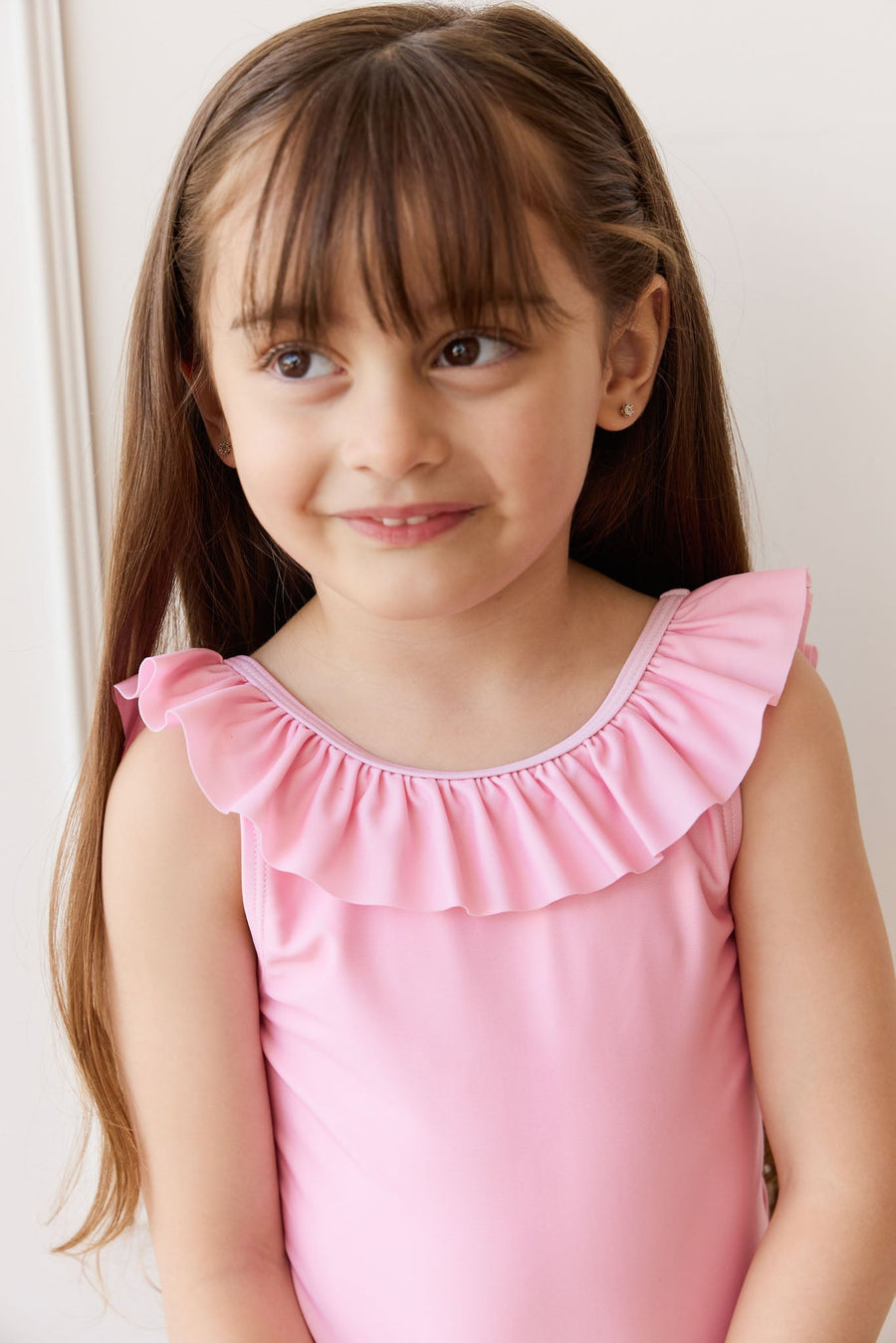 Emmeline Swimsuit - Burnet Rose Childrens Swimwear from Jamie Kay NZ