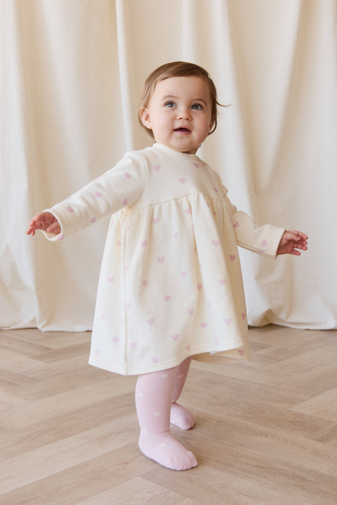 Organic Cotton Mckinley Dress - Mon Amour Lotus Childrens Dress from Jamie Kay NZ
