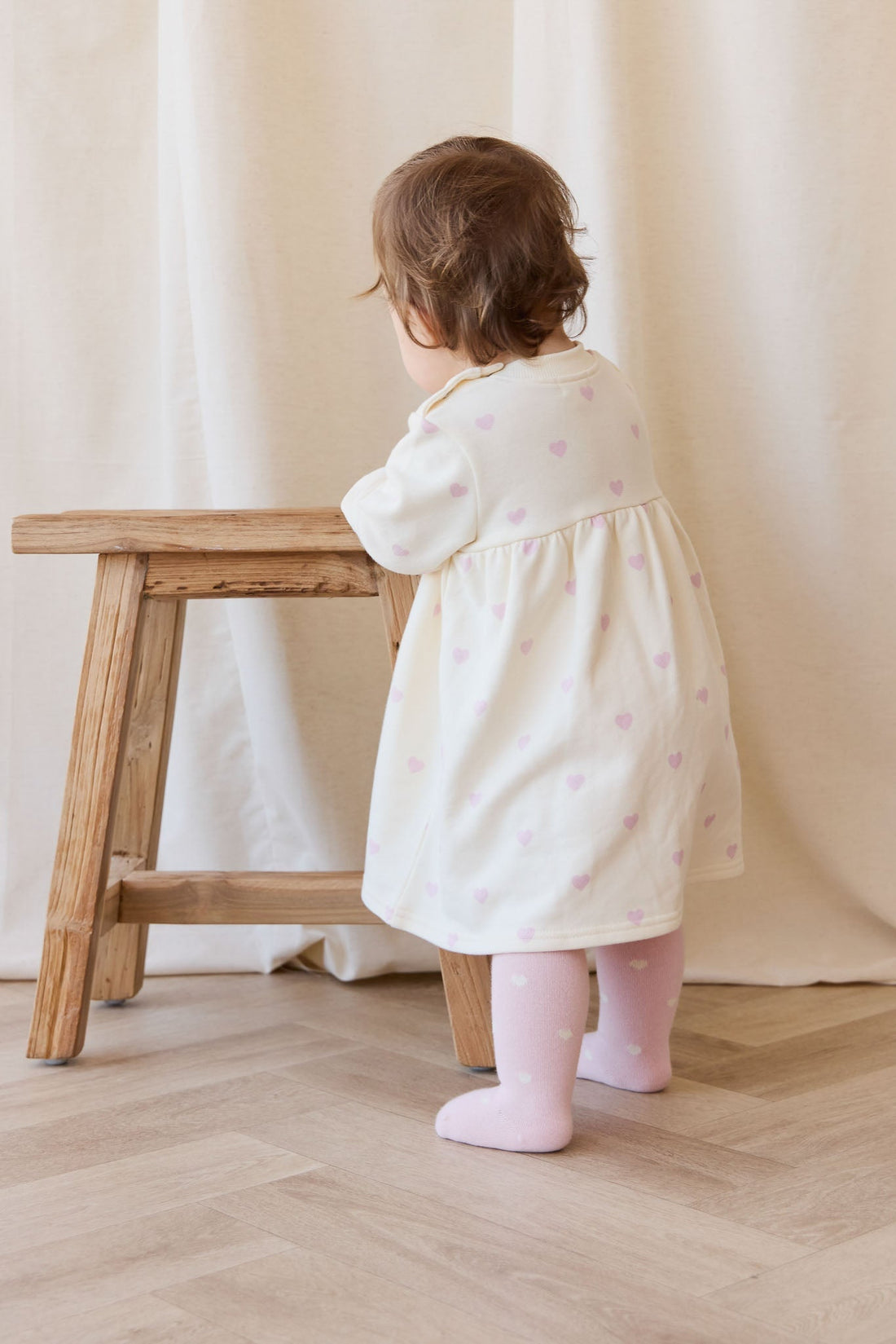 Organic Cotton Mckinley Dress - Mon Amour Lotus Childrens Dress from Jamie Kay NZ