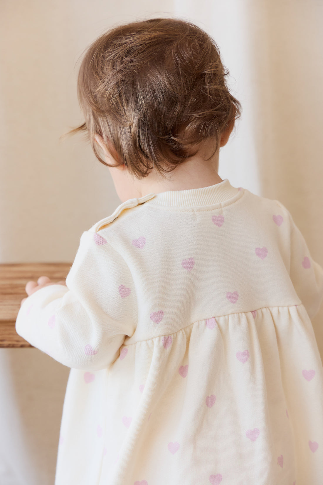 Organic Cotton Mckinley Dress - Mon Amour Lotus Childrens Dress from Jamie Kay NZ