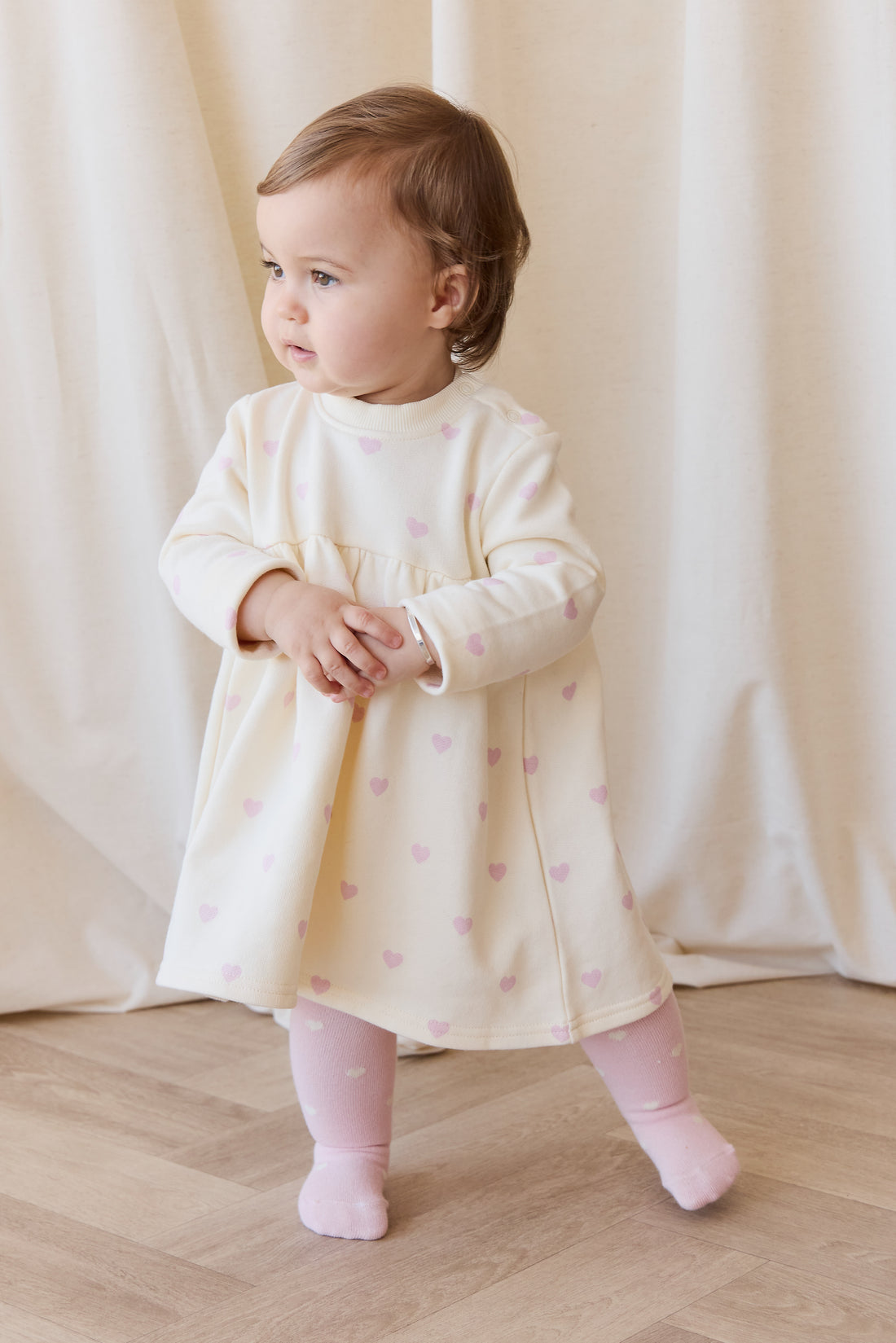 Organic Cotton Mckinley Dress - Mon Amour Lotus Childrens Dress from Jamie Kay NZ