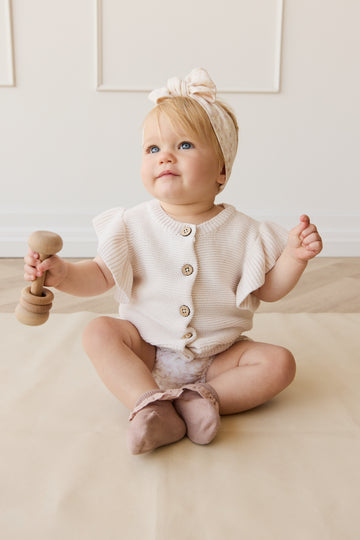 Elise Vest - Parisian Pink Childrens Vest from Jamie Kay NZ