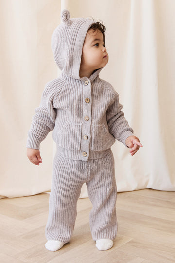 OG Morgan Knit Pant - Moleskin Marle Childrens Pant from Jamie Kay NZ