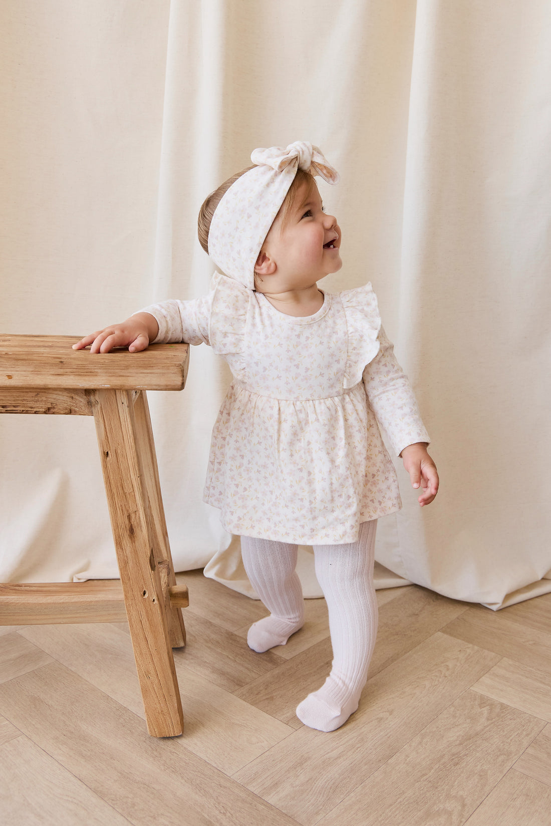Organic Cotton Vivienne Playsuit - Aries Mauve Childrens Playsuit from Jamie Kay NZ
