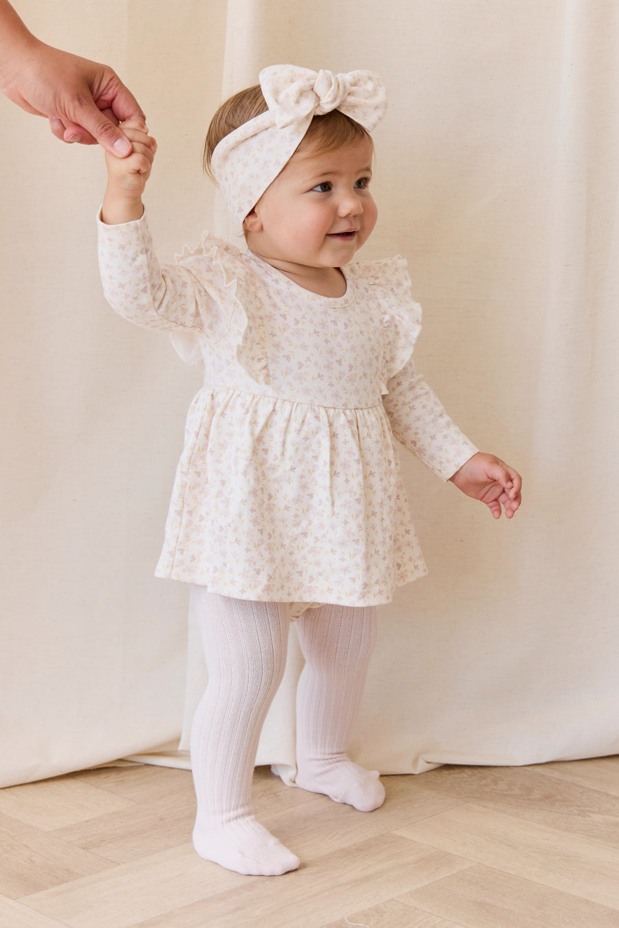 Organic Cotton Vivienne Playsuit - Aries Mauve Childrens Playsuit from Jamie Kay NZ