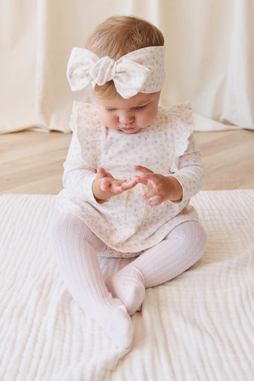 Organic Cotton Headband - Aries Mauve Childrens Headband from Jamie Kay NZ