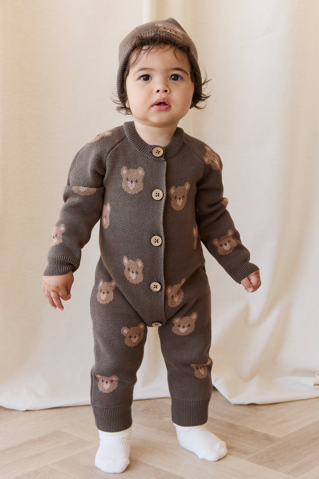 Marlow Onepiece - Bobbie Bear Canteen Childrens Onepiece from Jamie Kay NZ