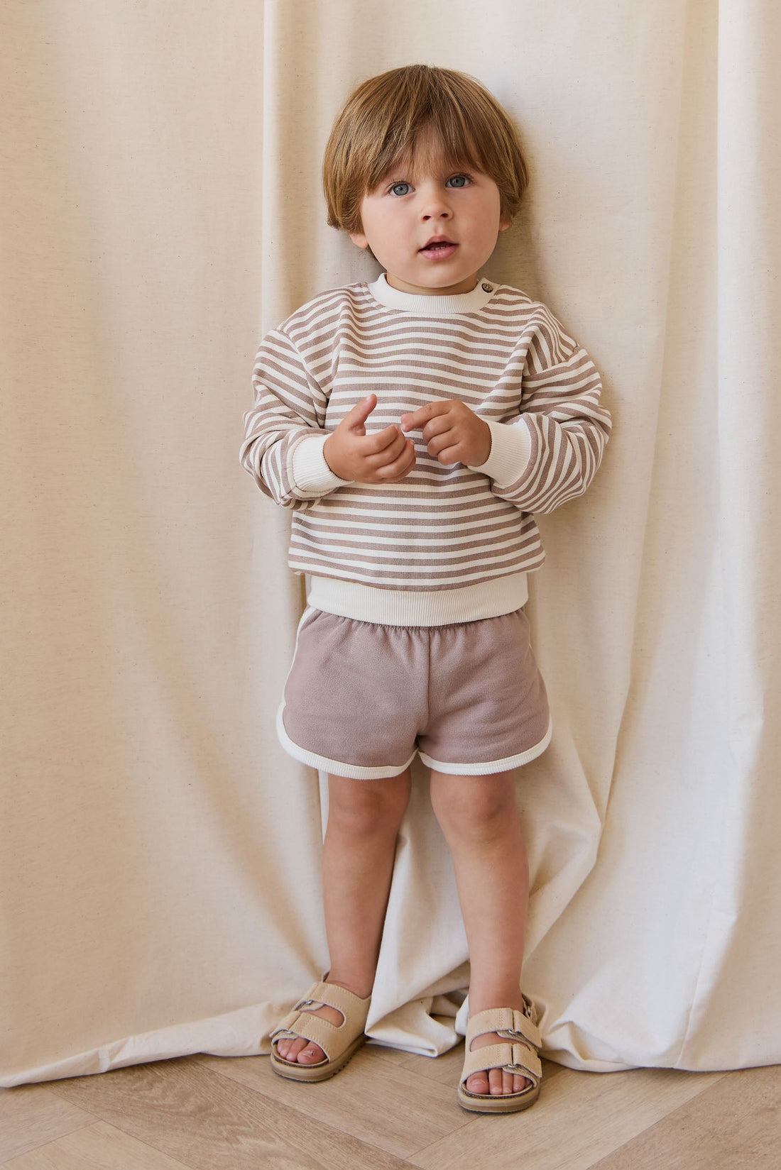 Organic Cotton Eric Short - Carven Clay Childrens Short from Jamie Kay NZ
