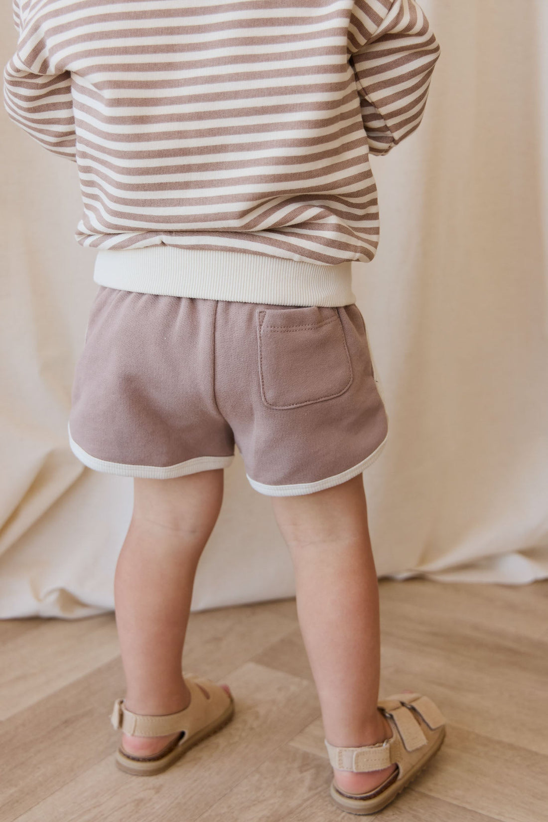 Organic Cotton Eric Short - Carven Clay Childrens Short from Jamie Kay NZ