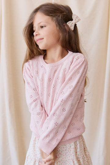Antoinette Jumper - Marshmellow Marle Childrens Jumper from Jamie Kay NZ