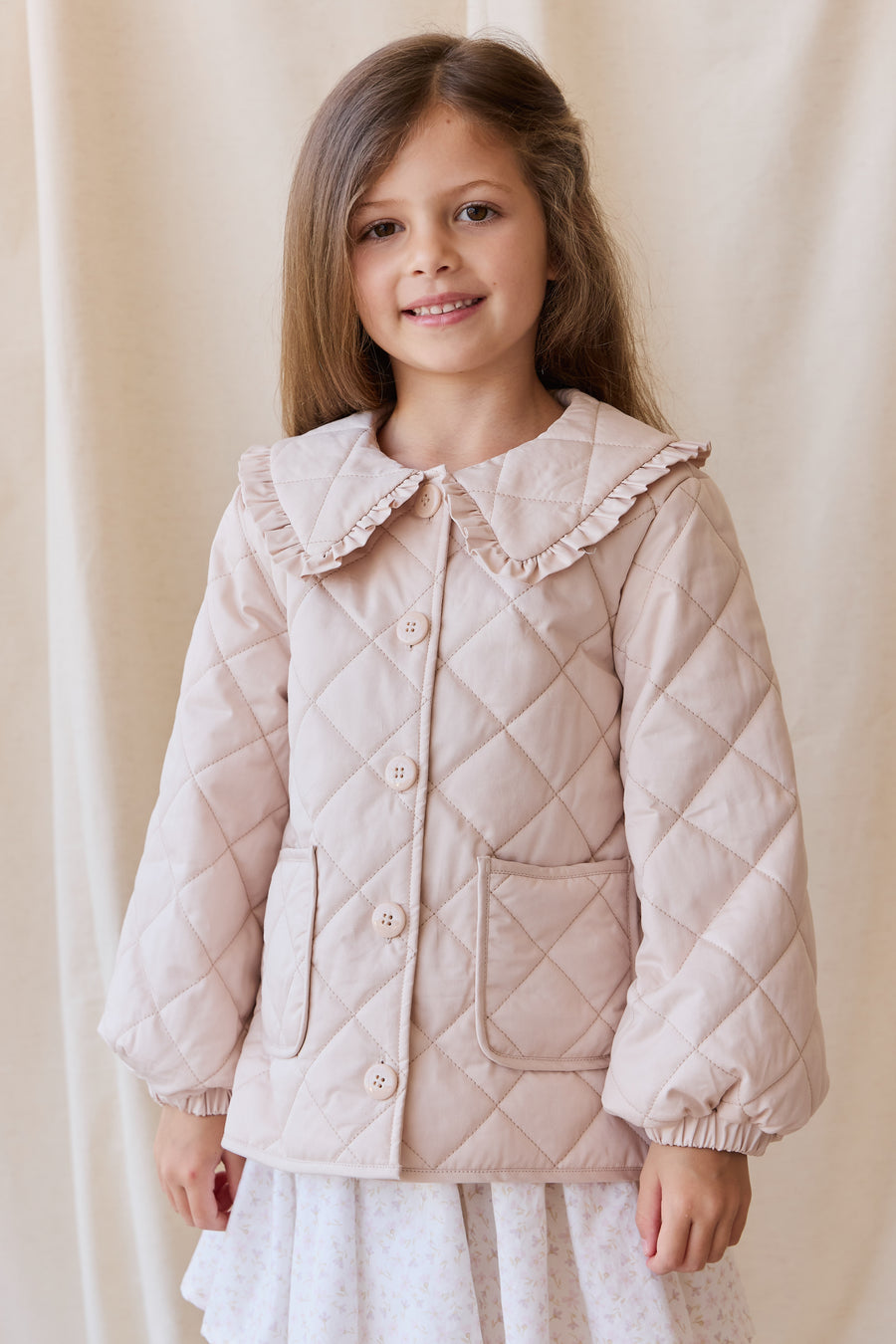 Kora Jacket - Berry Cloud Childrens Jacket from Jamie Kay NZ