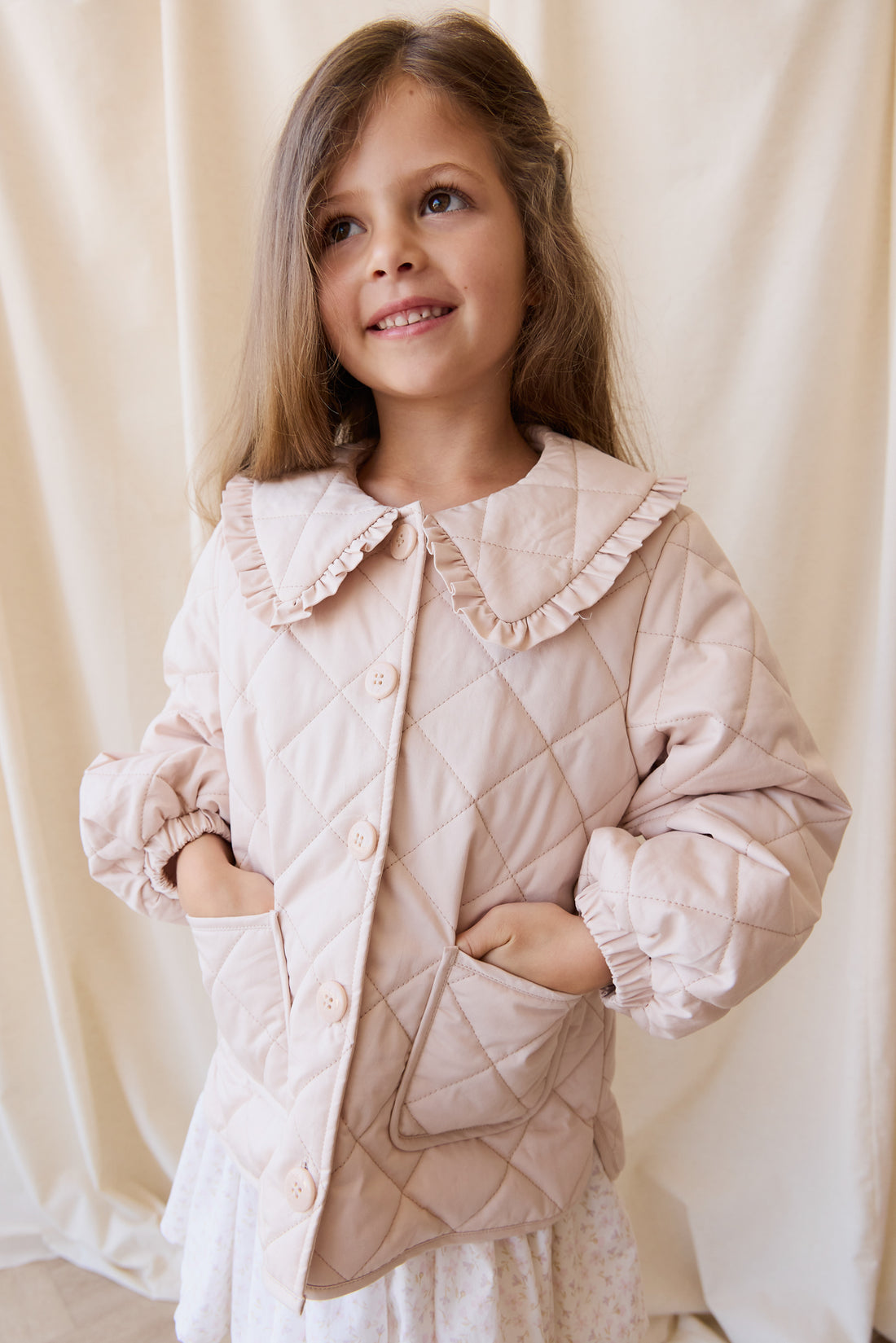 Kora Jacket - Berry Cloud Childrens Jacket from Jamie Kay NZ