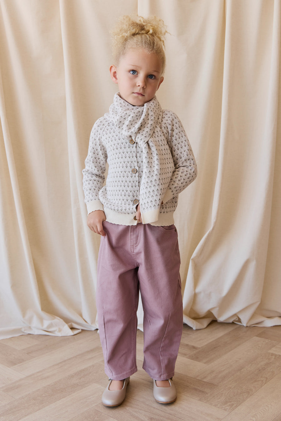 Sierra Pant - Dreamy Pink Childrens Pant from Jamie Kay NZ