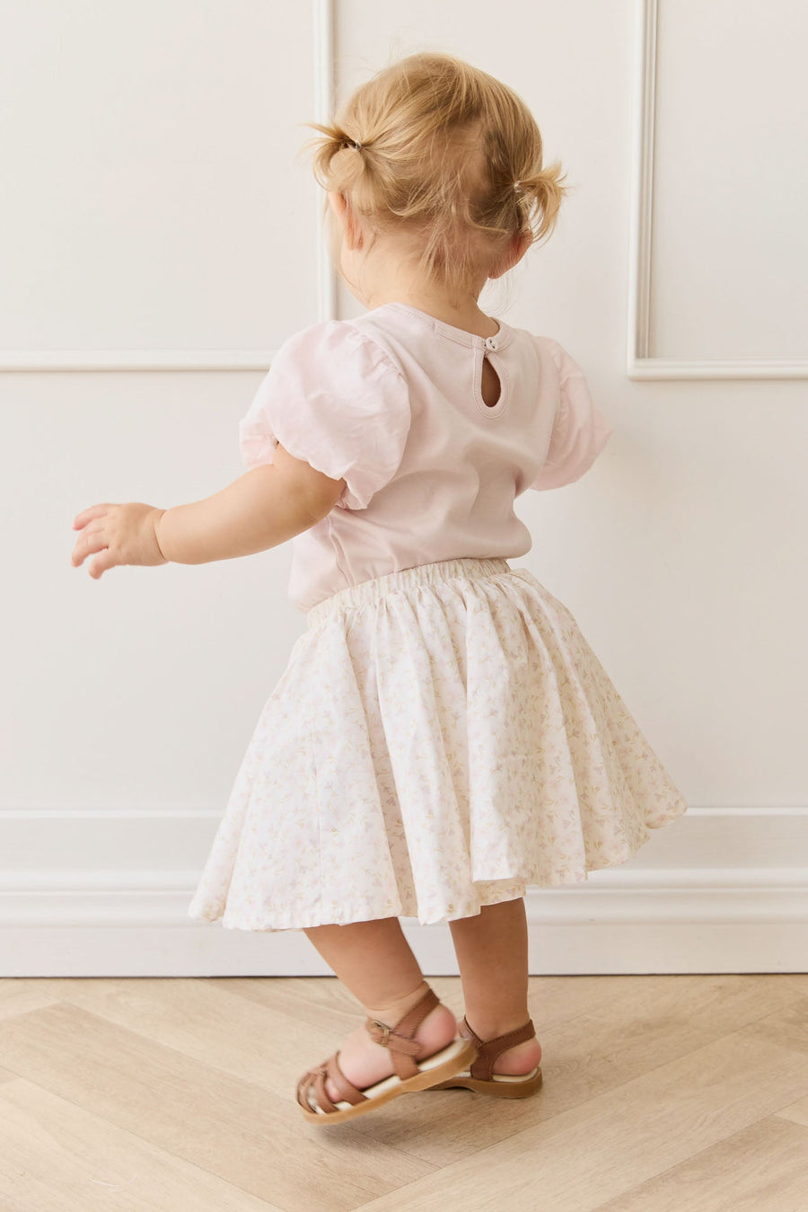 Organic Cotton Winnie Skirt - Aries Mauve Childrens Skirt from Jamie Kay NZ