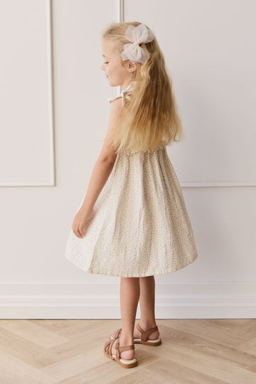 Fairy Bow - Soft Misty Rose Childrens Hair Bow from Jamie Kay NZ