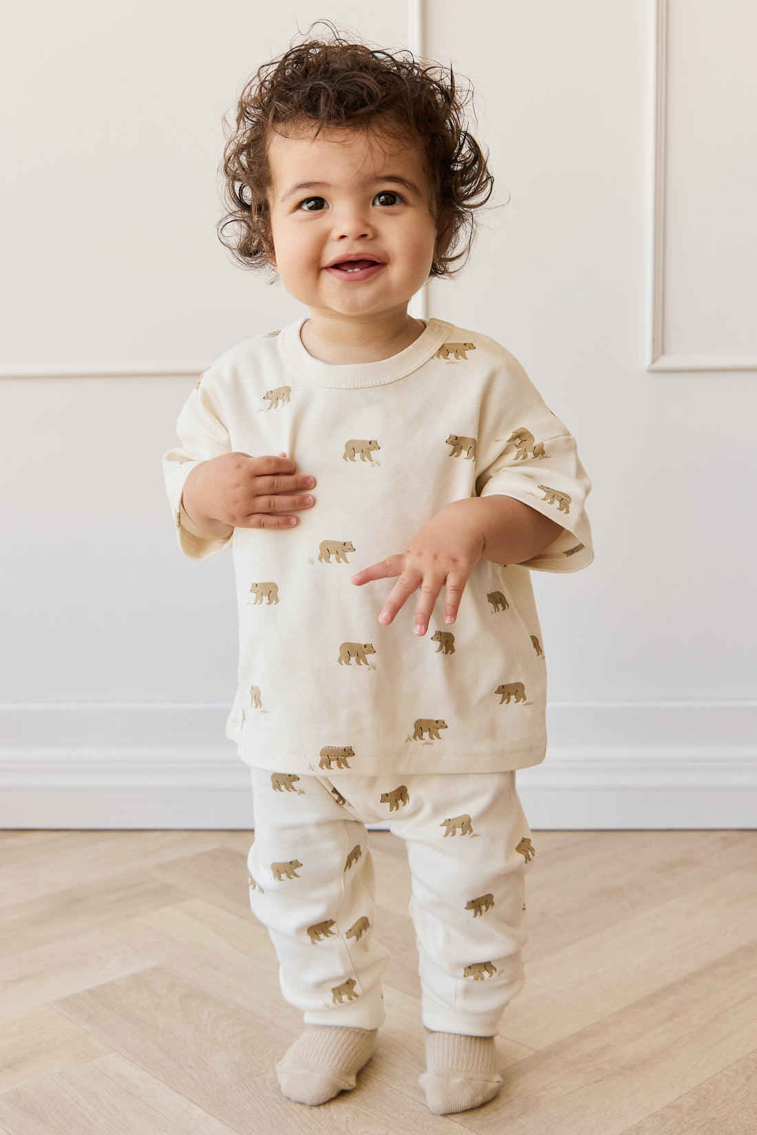 Pima Cotton Wesley Pant - Cub Walk Samoyed Childrens Pant from Jamie Kay NZ