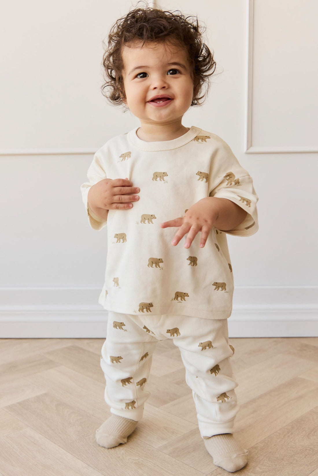 Pima Cotton Wesley Pant - Cub Walk Samoyed Childrens Pant from Jamie Kay NZ