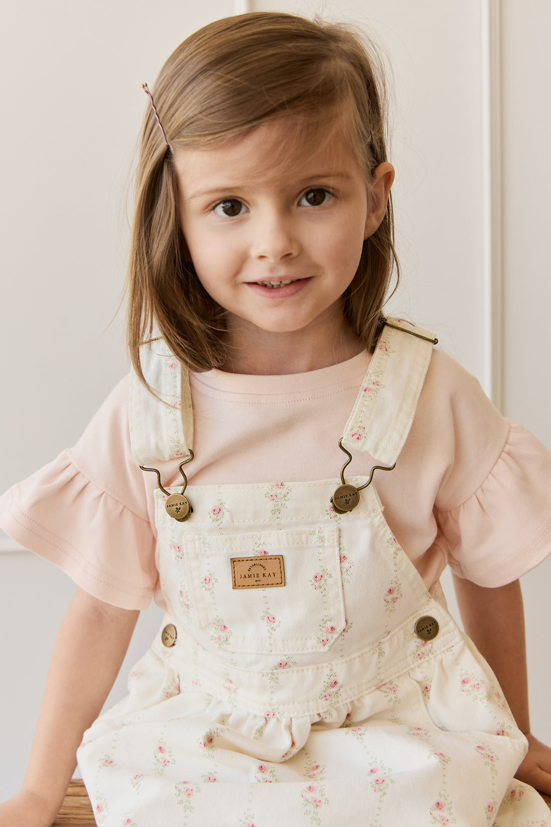 Norah Overall Dress - Rose Trail Childrens Overall from Jamie Kay NZ