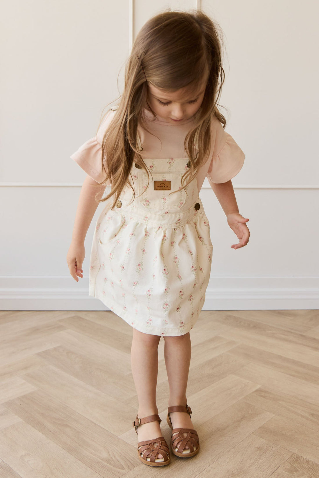 Norah Overall Dress - Rose Trail Childrens Overall from Jamie Kay NZ