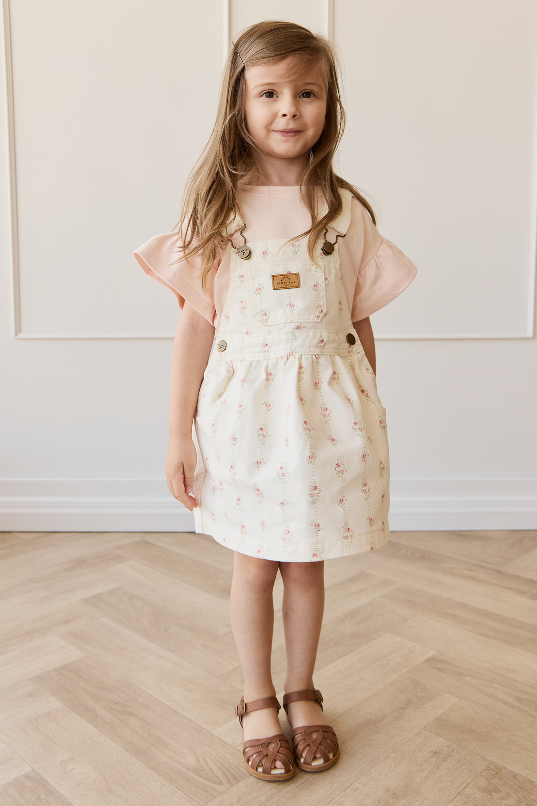 Norah Overall Dress - Rose Trail Childrens Overall from Jamie Kay NZ