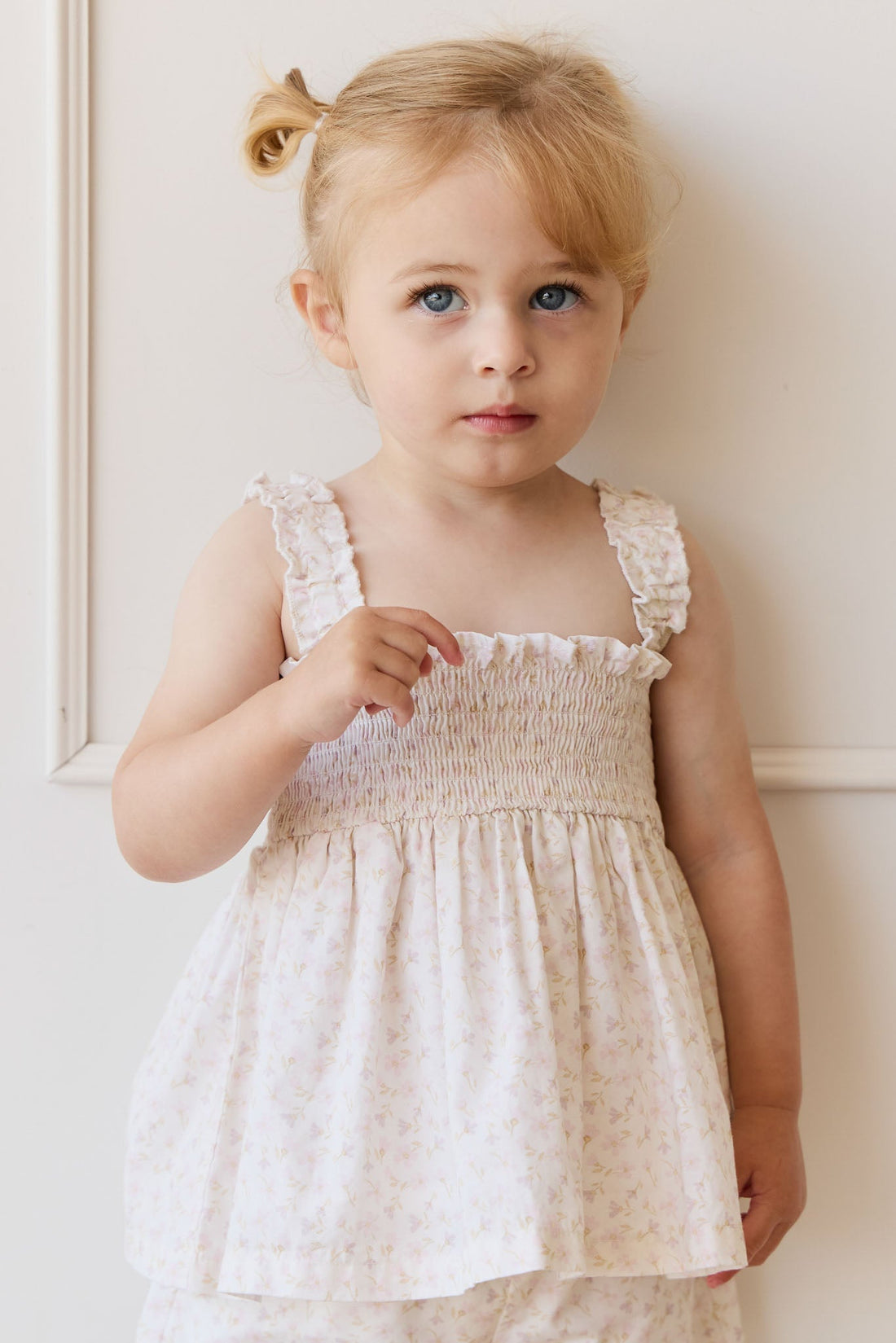 Organic Cotton Tiana Top - Aries Mauve Childrens Top from Jamie Kay NZ