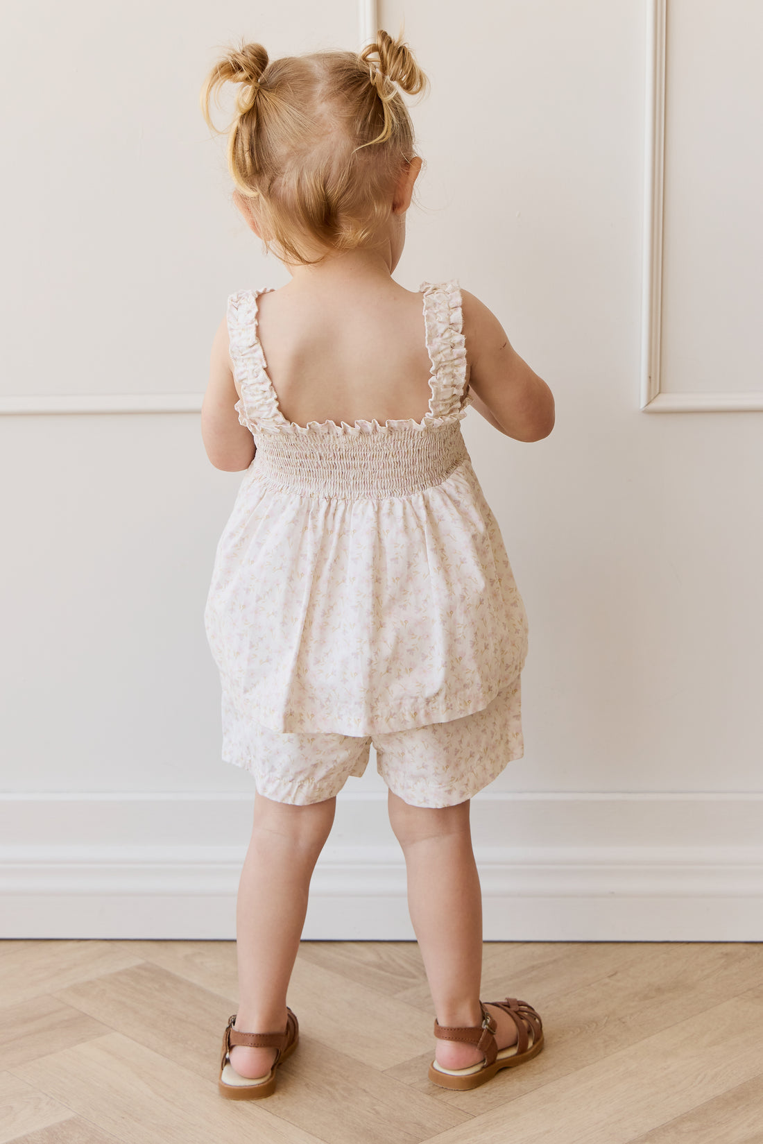 Organic Cotton Emelia Short - Aries Mauve Childrens Short from Jamie Kay NZ