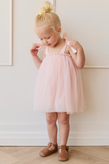 Mael Dress - Soft Misty Rose Childrens Dress from Jamie Kay NZ