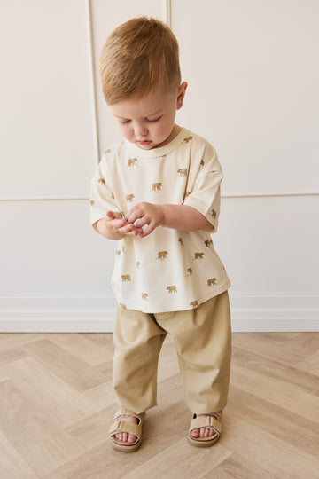 Pima Cotton Wesley Tee - Cub Walk Samoyed Childrens Top from Jamie Kay NZ