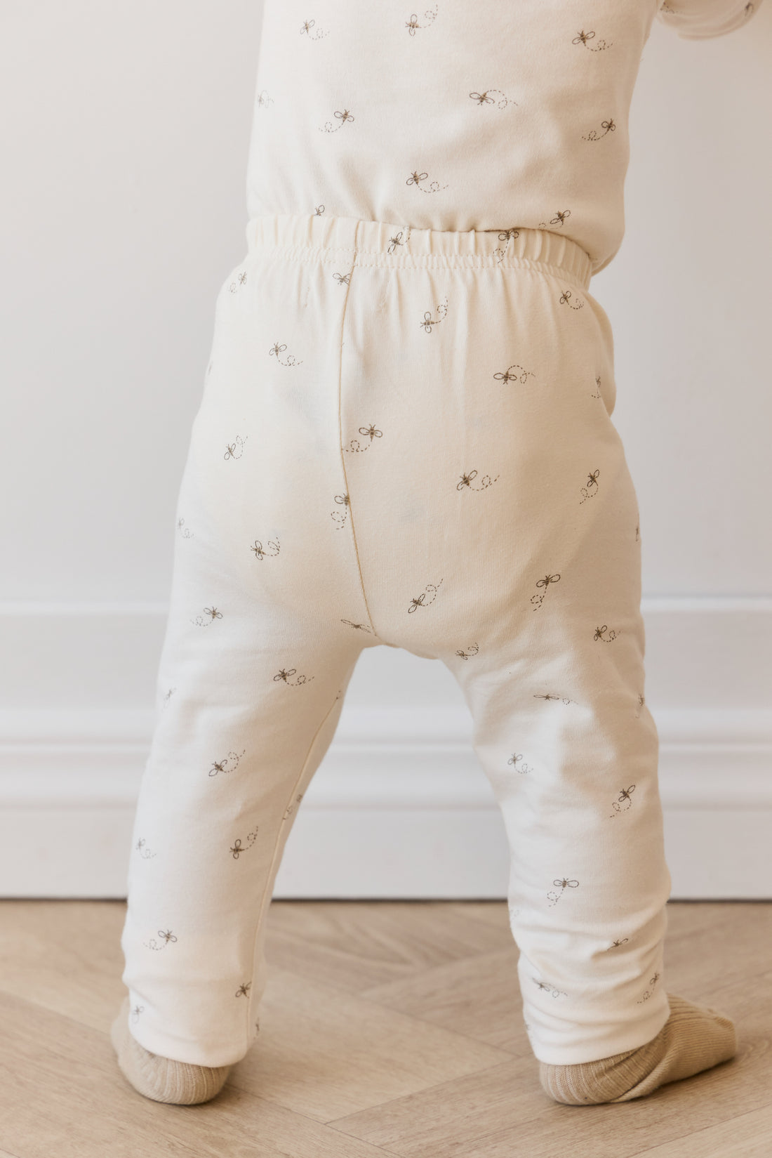 Organic Cotton Everyday Legging - Bumblebees Childrens Legging from Jamie Kay NZ