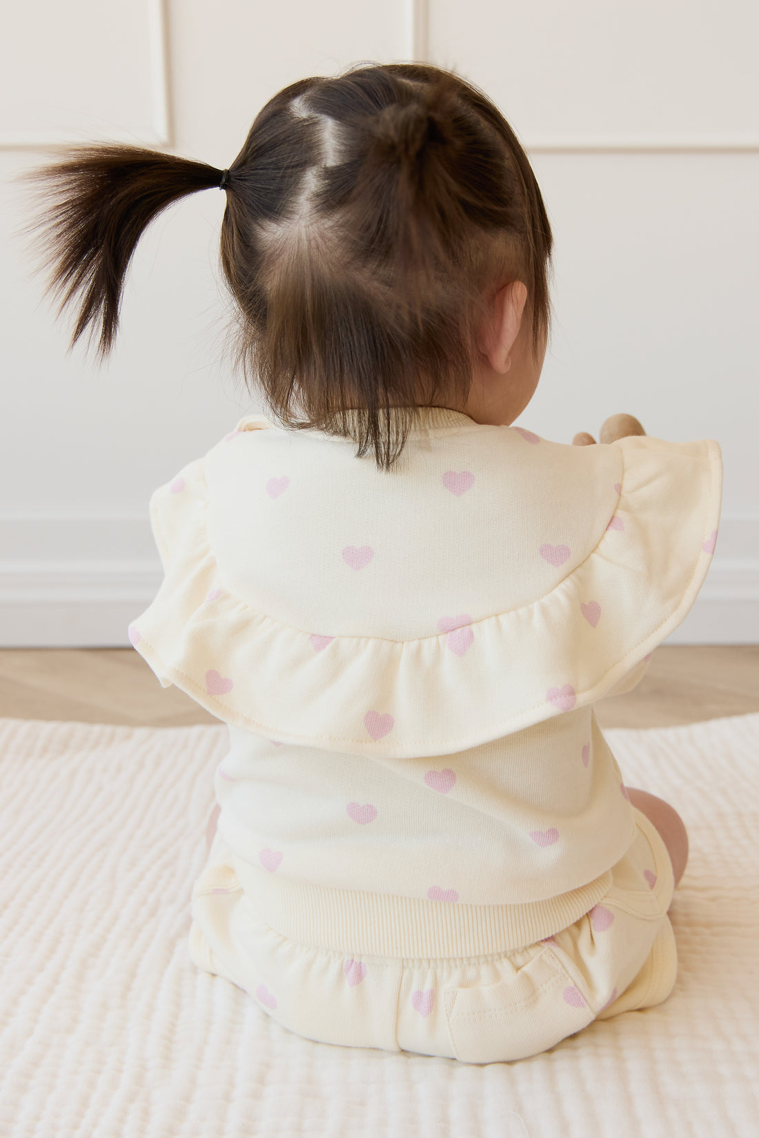 Organic Cotton Mckinley Sweatshirt - Mon Amour Lotus Childrens Top from Jamie Kay NZ