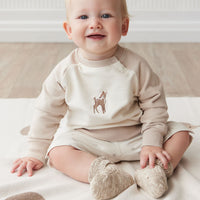 Organic Cotton Tao Sweatshirt - Fable Deer Cloud Childrens Top from Jamie Kay NZ