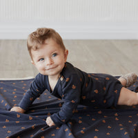 Organic Cotton Fernley Bodysuit - Fox Cubs Constellation Childrens Bodysuit from Jamie Kay NZ