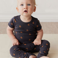 Organic Cotton Everyday Legging - Fox Cubs Constellation Childrens Legging from Jamie Kay NZ