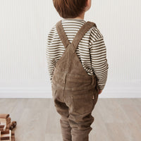 Arlo Cord Overall - Deep Olive Childrens Overall from Jamie Kay NZ