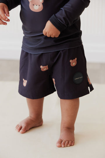 Noah Short - Constellation Bear Childrens Swimwear from Jamie Kay NZ