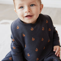 Organic Cotton Bib - Fox Cubs Constellation Childrens Bib from Jamie Kay NZ