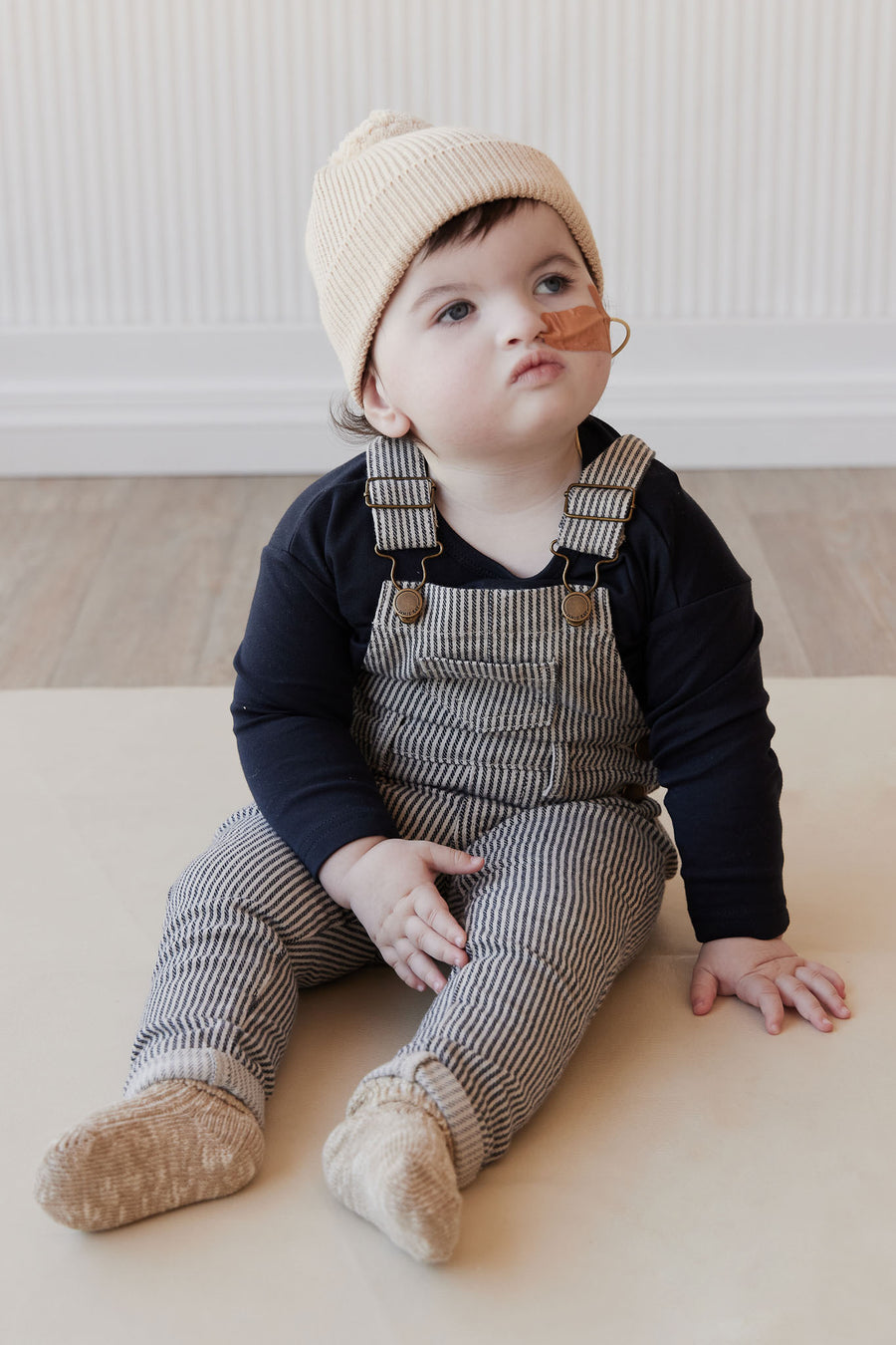 Arlo Twill Overall - Constellation/Shell Childrens Overall from Jamie Kay NZ