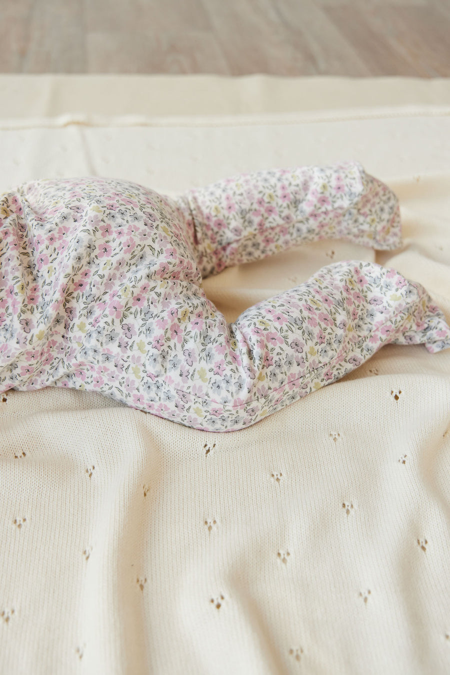 Organic Cotton Melanie Onepiece - Fifi Mini Slightly Pink Childrens Onepiece from Jamie Kay NZ