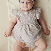 Organic Cotton Elianna Playsuit - Sadie Luna Childrens Playsuit from Jamie Kay NZ