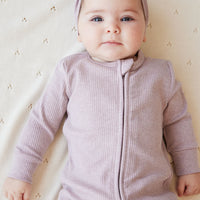 Organic Cotton Modal Frankie Onepiece - Tulip Marle Childrens Onepiece from Jamie Kay NZ