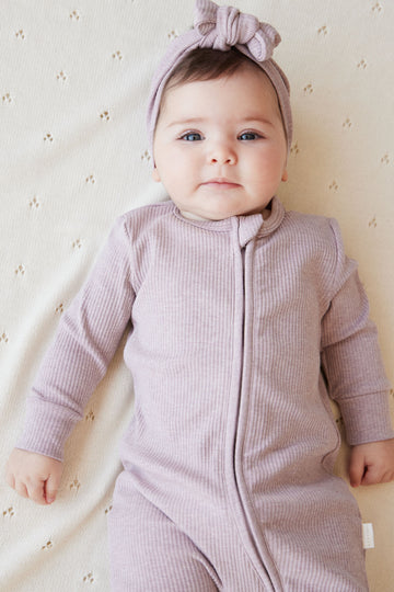 Organic Cotton Modal Frankie Onepiece - Tulip Marle Childrens Onepiece from Jamie Kay NZ