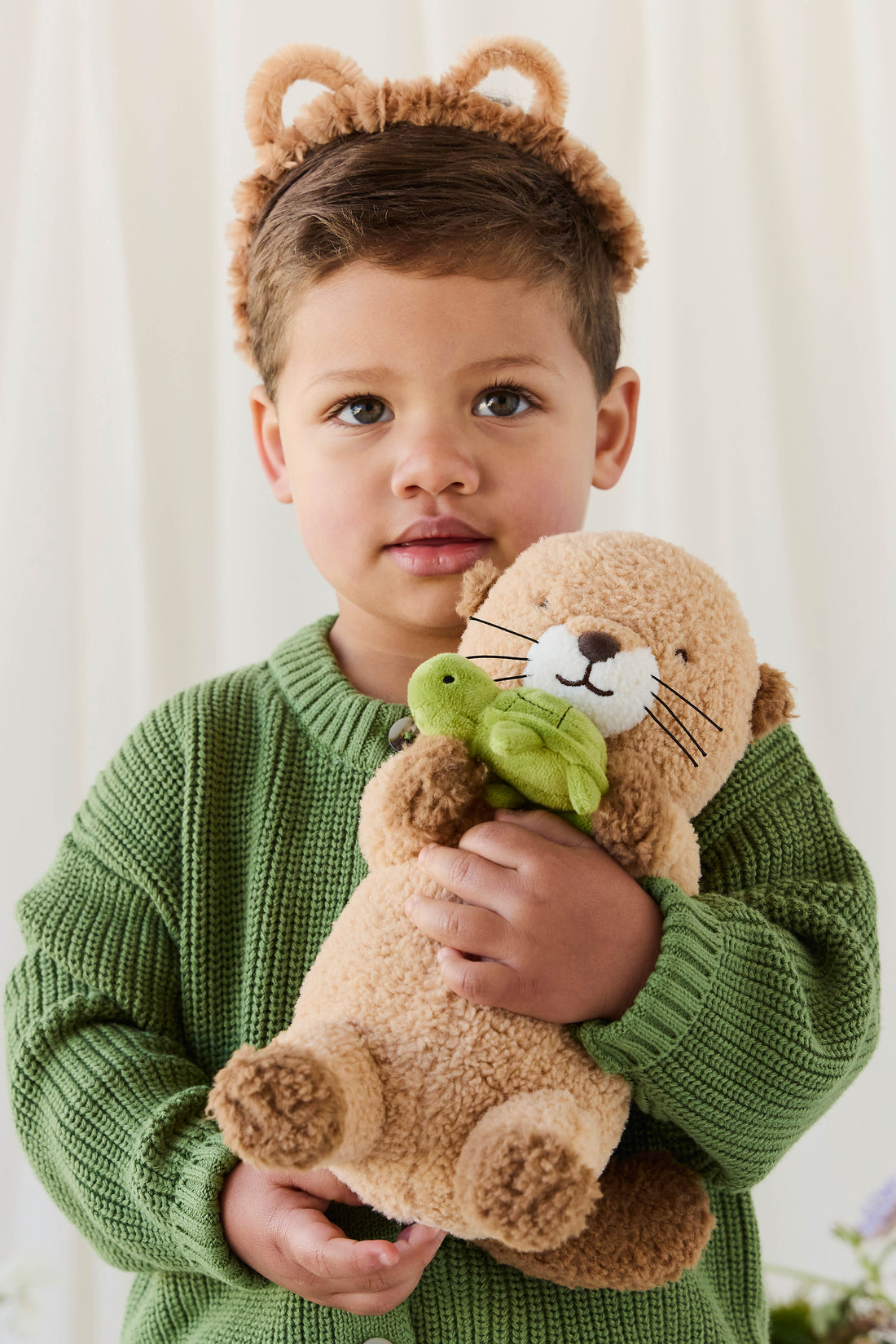 Snuggle Bunnies - Ollie the Otter - Cocoa Childrens Toys from Jamie Kay NZ