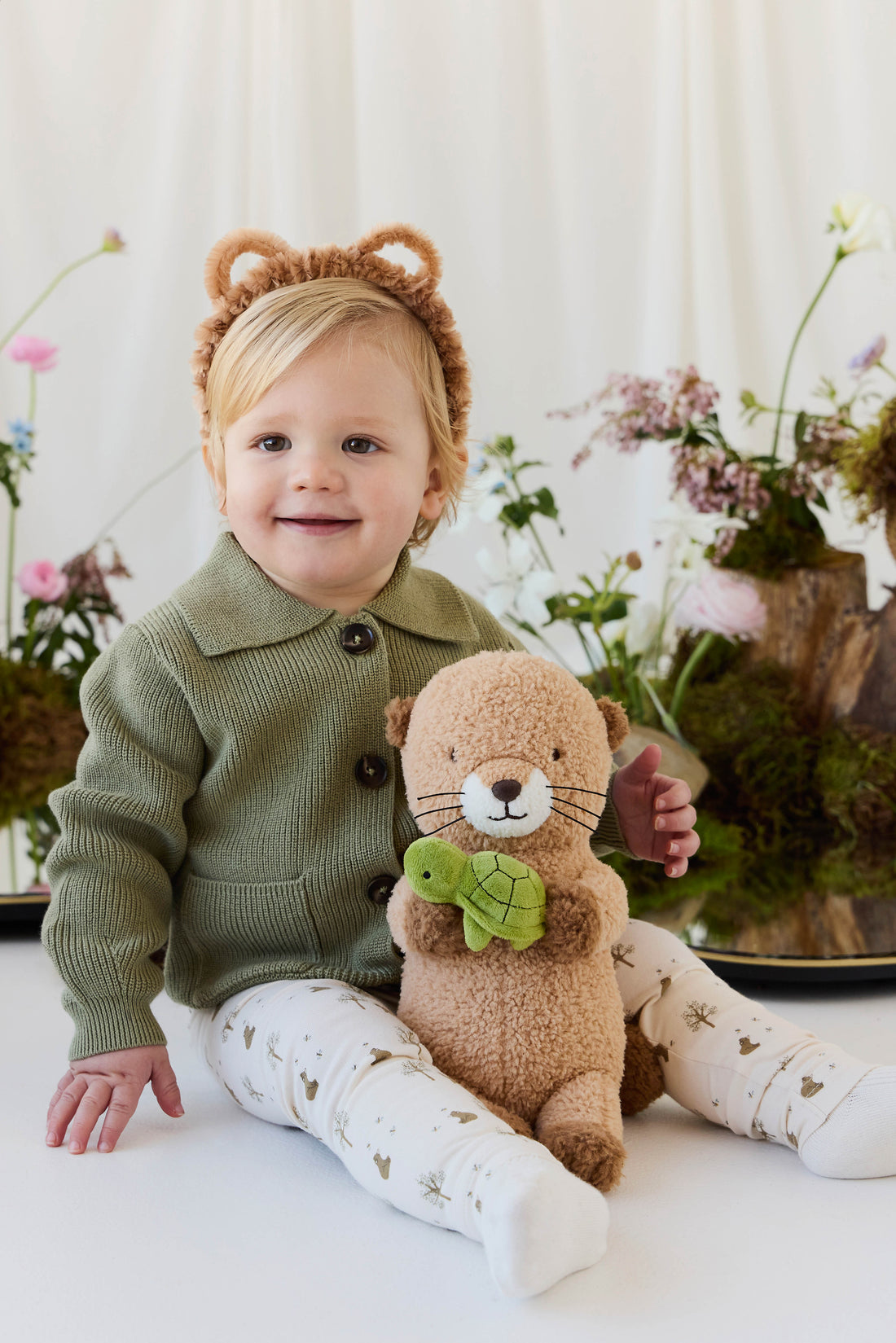 Snuggle Bunnies - Ollie the Otter - Cocoa Childrens Toys from Jamie Kay NZ