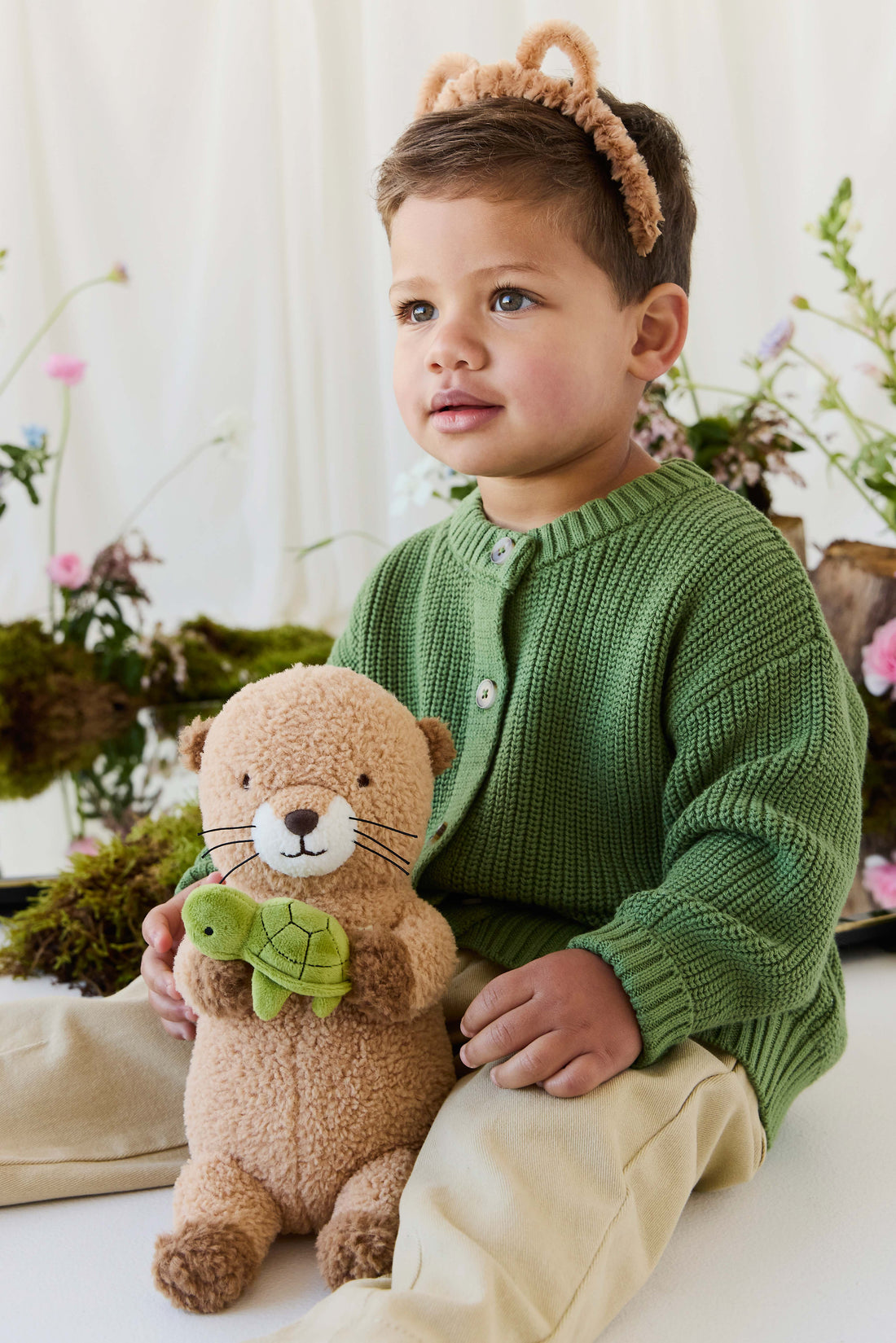 Snuggle Bunnies - Ollie the Otter - Cocoa Childrens Toys from Jamie Kay NZ